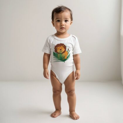 Infant short sleeve bodysuits