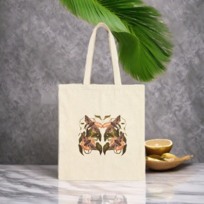 Floral Accent Tote Bag for Women